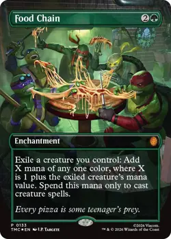 Foil - Food Chain (Borderless) - 133 / NM / English MTG - Image 1
