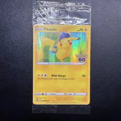 Pokemon GO TCG Pikachu Holo 028/078 EB Games Promo Card SEALED NM/M - Image 1