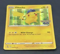 Pikachu 028/078 Pokemon GO Holo - Image 3