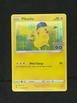 Pikachu 028/078 Pokemon GO Holo - Image 2