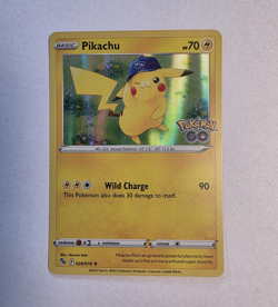 The Pokemon Company Pikachu Pokemon GO 028/078 Holo Rare 70HP EN - Image 1