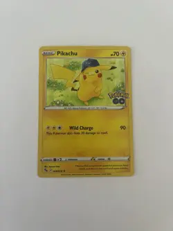 Pokemon TCG Pikachu Pokemon Go 028/078 Holo Holo Rare - Image 1