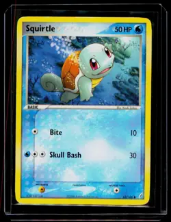 Squirtle 63/100 Crystal Guardians Regular Common HP Condition Pokemon TCG - Image 1