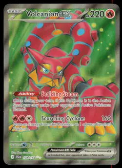 Volcanion ex 171/159 Ultra Rare Journey Together Pokemon Holo Near Mint - Image 1