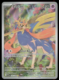 Zacian 100/094 Illustration Rare Phantasmal Flames Pokemon Holo Near Mint - Image 1