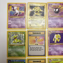 Pokemon Card Lot 18 Cards WOTC 1st Edition Jungle Fossil Base Set Promo Rocket - Image 2