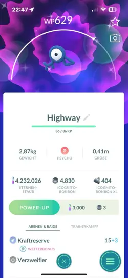Pokemon Go ✨shiny Icognito F / ✨shiny Unown F ✨ - Image 1