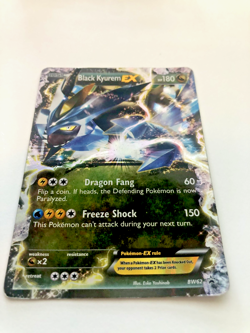 Pokemon - TCG Black Kyurem EX Black & White BW62 Holo Promo - Image 1