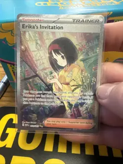 Pokemon Erika's Invitation 203/165 SIR Full Art Holo English - Image 1
