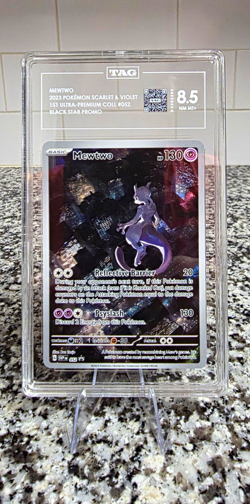 TAG 8.5 Mewtwo 052 SV: Scarlet & Violet Promo Holo (2023) English - Image 1