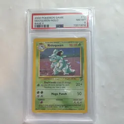 PSA 8 2000 Pokemon TCG Nidoqueen Holo Base Set 2 12/130 Holo Rare - Image 1