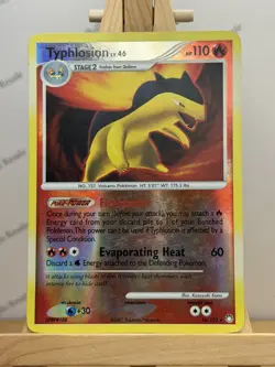 Pokemon TCG * Typhlosion * 16/123 * Mysterious Treasures * Rare * Reverse * 2007 - Image 1