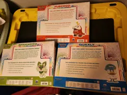 Pokemon Paldea Pin Collection Set of 3 Fuecoco, Sprigatito and Quaxly Sealed - Image 2