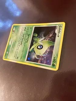 Pokemon Celebi 7/123 Holo Rare Mysterious Treasures Pokemon NM Swirl - Image 3