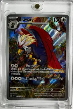 The Pokemon Company Braviary 214/191 Sv08 Illustration Rare Holo Full Art ENG - Image 1