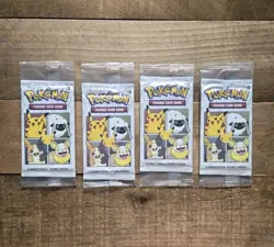 x4 General Mills Pokemon 25th Anniversary Cereal Pack (SEALED) - Image 1