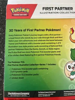 Pokemon TCG First Partner Illustration Collection Series 1 Sealed - Image 2