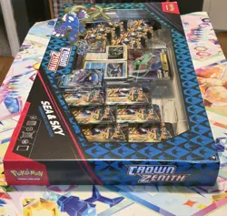 Pokemon Company Int'l Pokemon TCG Crown Zenith Sea & Sky Premium Collection Box - Image 4