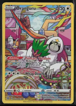 Oranguru TG12/TG30 Holo Brilliant Stars Trainer Gallery Pokemon Holo NM - Image 1