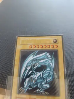 Yugioh Blue Eyes White Dragon Stainless Steel Card 20th Anniversary Limited Rare - Image 3