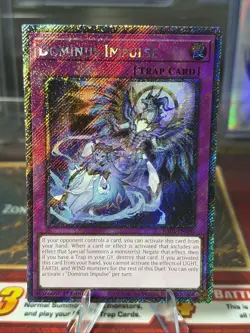 YuGiOh! - Dominus Impulse RA05-EN080 Platinum Secret Rare PSR 1st Ed Near Mint - Image 1