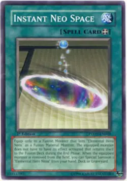 1x (EX) Instant Neo Space - PTDN-EN048 - Common - 1st Edition YuGiOh - Image 1