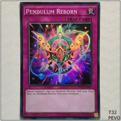 Pendulum Reborn - PEVO-EN041 - Super Rare 1st Edition Yugioh - Image 1