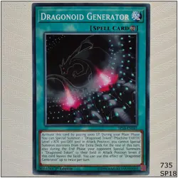 Dragonoid Generator - SP18-EN041 - Common 1st Edition Yugioh - Image 1