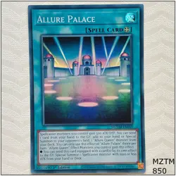 Allure Palace - MZTM-EN059 - Super Rare 1st Edition Yugioh - Image 1