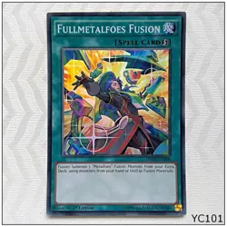 Fullmetalfoes Fusion - INOV-EN058 - Super Rare 1st Edition Yugioh (B) (YC101) - Image 1