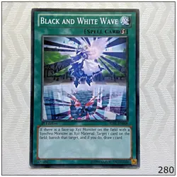 Black and White Wave - JOTL-EN068 - Common 1st Edition Yugioh - Image 1