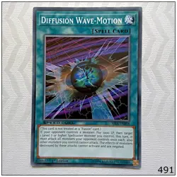 Diffusion Wave-Motion - SBLS-EN008 - Common 1st Edition Speed Duel Yugioh - Image 1