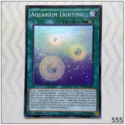Aquarium Lighting - DRL2-EN044 - Super Rare 1st Edition Yugioh - Image 1