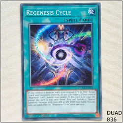 Regenesis Cycle - DUAD-EN063 - Common 1st Edition Yugioh - Image 1