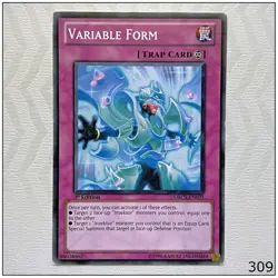Variable Form - ORCS-EN071 - Common 1st Edition Yugioh - Image 1