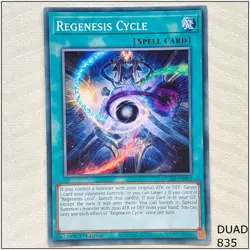 Regenesis Cycle - DUAD-EN063 - Common 1st Edition Yugioh - Image 1