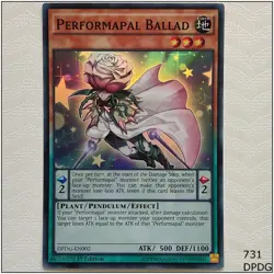 Performapal Ballad - DPDG-EN002 - Super Rare 1st Edition Yugioh - Image 1