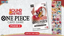 One Piece x Round 1 English Promo Pack Presale - SET OF 10 PACKS One Piece - Image 1