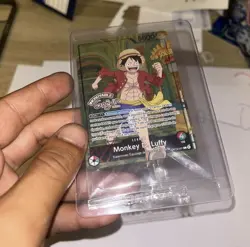 Carte One Piece TCG – Monkey D. Luffy OP13-001 – Musee Grevin Paris Exclusive - Image 1