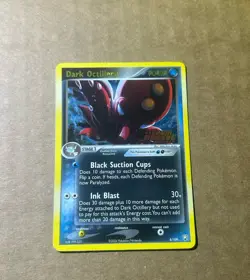 Pokemon Dark Octillery Reverse Holo Stamped Team Rocket Returns 8/109 LP EX Era - Image 1