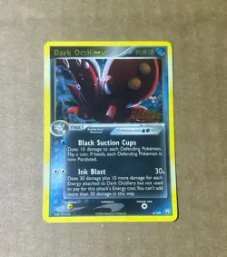 Pokemon Dark Octillery Reverse Holo Stamped Team Rocket Returns 8/109 LP EX Era - Image 3