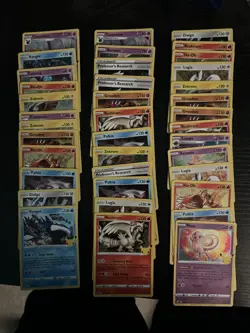 2021 Pokemon 25th Celebrations Bulk/holo Lot of 35+ Cards - Image 1