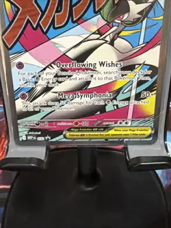 Mega Gardevoir ex Promo ME: Mega Evolution Promo 032 Psychic Holo Pokemon Card - Image 3