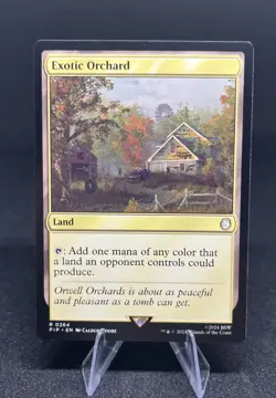 MTG Exotic Orchard - Fallout Commander PIP - Image 1