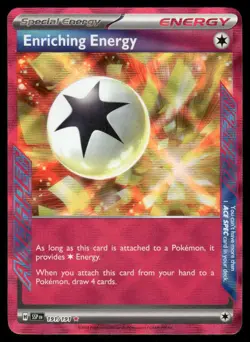 Pokemon Cards Enriching Energy 191/191 Holo Surging Sparks ACE SPEC Rare NM - Image 1