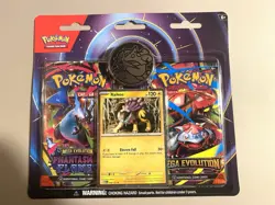 Lot of Qty 7 - Pokemon ME TCG Raikou 2 Pack Checklane Blister (3 Tab) - Sealed - Image 1