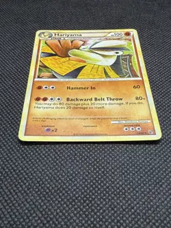 Pokemon TCG Hariyama 14/90 Rare Undaunted LP - Image 3
