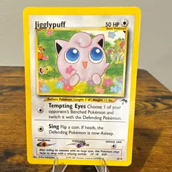 WoTC Jigglypuff 8/18 Southern Islands Regular Promo English 50 HP 2001 - Image 1