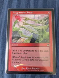 Brightstone Ritual - FOIL - Onslaught - MTG - Magic the Gathering - Image 3