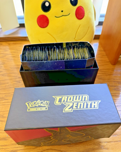 Pokemon TCG: Crown Zenith Custom Booster Box! Lot of 36 New, Sealed CZ Packs! - Image 1
